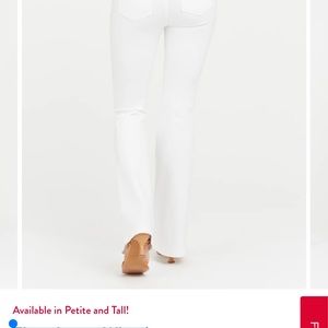 Spanx Flare Jeans, White, size small, NWT